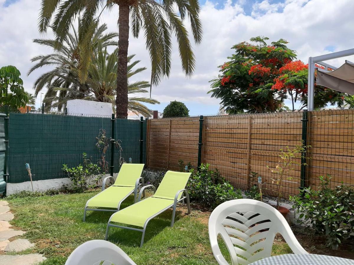 Bungalow With Private Garden Nex To Yumbo Center Maspalomas (Gran Canaria) Exterior photo